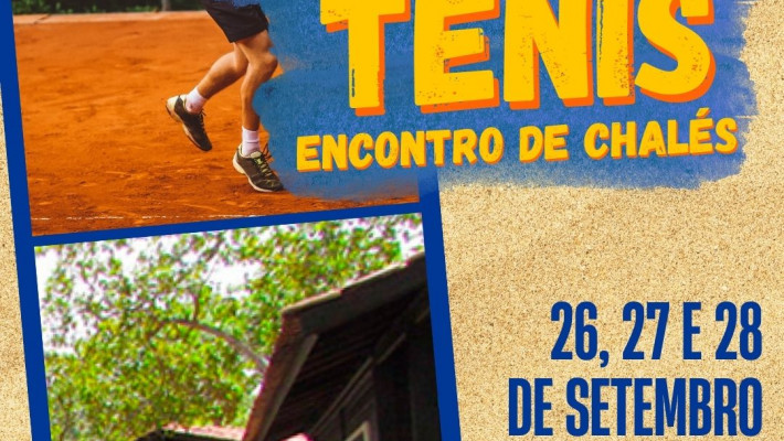 Torneio de Tênis – Encontro de Chalés Movimentará a AABB Maceió